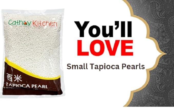 Sago Tapioca Pearls from Cassava | Best for Bubble Boba Milk Tea, Non-GMO Certified, Gluten-Free, Desserts Sago Ball, Soup, or Sauce Thickening 12 Oz Per Pack (3 Pack) - Image 3